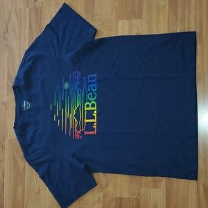 🌈L.L. Bean Rainbow Logo Tee🌈
